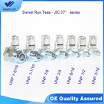 Sinocmp Jic37 7 Pack Hydraulic Swivel Run Tees,test Coupling Point For Excavator. Fixed Price $116.10.