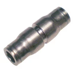 Legris 3606 62 00 Push-fit Union Fitting, 1/2 In Tube Size, Brass, Silver. Fixed Price $17.95.