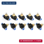 Sns Union Straight Speed Controller - 1/4" Tube Od Air Flow Control Valve With P. Fixed Price $55.08.
