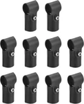 Uxcell Structural Pipe Connector Joint Clamps 180 Degree 2 Way, 10 Black. Fixed Price $26.16.