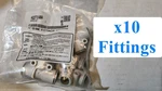 X10 New Smc Kq2t12-00a Fitting 12 Mm Tubing Union Tee. Fixed Price $64.95.