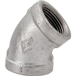 Prosource 4-1-1/2g Pipe Elbow, 1-1/2 In, Threaded, 45 Deg Angle, Sch 40 Schedule. Fixed Price $30.40.