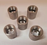 5 Qty. Of Ise Japan Pipe Coupling 3/4 Sa182f304 Im Sp114 A74506 (5 Qty). Fixed Price $79.89.