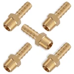 Boeray 5pcs Brass Hose Barb Fittings 5/16 Inch To 1/4 Npt Male Thre.... Fixed Price $11.62.