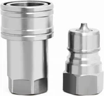 Hydraulic Quick Connect Coupler 1/2" Npt,ceker Iso 7241-a Tractor Couplers Hydra. Fixed Price $36.42.