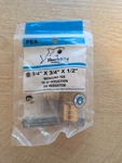 Sharkbite Uc412lfa Lead-free Copper Reducing Tee 1/2 X 3/4 Dia. In. Barb. Fixed Price $9.10.