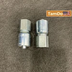 2x Parker 10243-8-8 Hydraulic Hose Fittings 1/2" Nptf X Hose, New. Fixed Price $20.00.