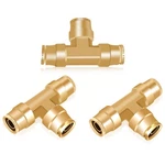 Daptemn 3/8" Dot Air Line Quick Connect Fittings, 3 Pcs Brass Brake .... Fixed Price $24.94.