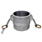 Aluminum Type D Cam And Groove Fitting, 3" Female Camlock X Npt (ca.... Fixed Price $19.90.