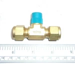 Swagelok B-600-3ttm, Brass Tee Fitting 3/8"tube Od X2, 1/4" Mnpt, 2185a. Fixed Price $11.95.