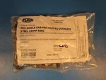 Bag Of 90 Zurn Qsoetpg3x, 1/2" Stainless Steel Pre-crimped Rings. Fixed Price $31.99.