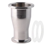 Reducer Tri Clamp Tube 2" Od To 1-1/2" Stainless Steel Sanitary Fit. Fixed Price $19.05.