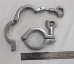 (7) Glacier Sanitary Pressure Tri Clamp 1.5 (1 1/2) Inch Single Hinge - Ss304. Fixed Price $50.00.