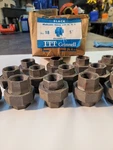 Grinnell 1" Pipe Union 150 Class, Box Of 18. Fixed Price $124.49.