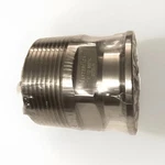 1" Clamp X 1-1/2" Npt(m) Sanitary Threaded Adapter, Cole Parmer 316l Ss. Fixed Price $98.54.