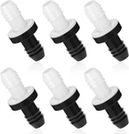 6 Pcs Inline Vacuum Barbed One Way Check Valve, 3/8" 10mm Brake Booster Abs Plug. Fixed Price $16.77.