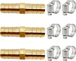 Blingkingdom 3pcs 3/8"(10mm) Hose Repair Kit Connector Barb Yellow. Fixed Price $12.99.