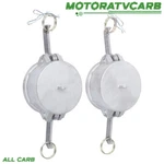 All-carb 2pcs 3" Aluminum Type Dc Groove Coupling Cam Lock Hose Fitting Dust Cap. Fixed Price $23.80.