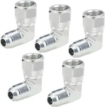 3/8 Hydraulic Fittings 90 3/8" Male Jic X Female Swivel, Sliver. Fixed Price $30.54.