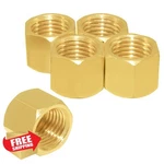 Joywayus 1/4" Npt Female Pipe Caps Outer Hex Thread Socket Plug Brass Fitting.... Fixed Price $20.00.