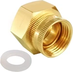 Joywayus Brass Swivel Pipe Fitting 3/4"ght X 1"npt Double Female Thread Garden H. Fixed Price $19.05.