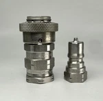 New Set Of Parker Sh2-62 Quick Connect Coupling & Sh2-63 Nipple, 1/4" Fnpt. Fixed Price $40.00.