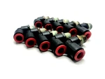 Smc Krl11-35s Fitting 3/8" One Touch To 1/4" Npt Lot Of 10. Fixed Price $19.79.