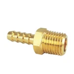 Nigo Brass Hose Fitting 1/4" Npt Male X Barb Adapter. Fixed Price $14.45.