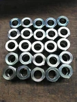 (lot Of 25) Eaton Aeroquip Fc2875-12 Versil-flare Flareless Tube Nut 3/4". Fixed Price $20.00.