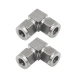 Goldpea Stainless Steel 304 Compression 90 Degree Elbow 3/8 Od X Tube .... Fixed Price $25.39.
