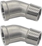 Beduan 45 Degree Street Elbow 1/2" Npt Male X Female Stainless Steel Ca. Fixed Price $16.99.