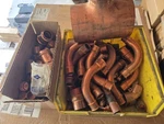 Copper Pipe Fitting Lot 25 Lbs Elbows Tees 90s Caps Nibco Viega Parker Bulk. Fixed Price $99.00.