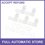 9/16" Hose Id G3/8 Male Npt Elbow Barb Connector Pp Clear 1 Set New. Fixed Price $13.99.