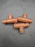Viega 77422 , 1" P X 3/4" Propress Copper Tee (pk 3). Fixed Price $26.99.