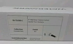 Watermark Ss-ts150-c 3/4" Wall Stop Volume Control Quarter Turn Clockwise New. Fixed Price $74.98.