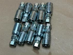 10x Pack Lot Fjx-06-06 Kurt Hydraulic Fitting 3/8" Jic Female X Hose Id. Fixed Price $69.99.
