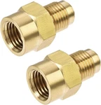 Uxcell Brass Pipe Fitting, 1/2"-20unf 1/2-20unf Male To 1/4npt Female,. Fixed Price $20.83.