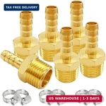 Uenede 6pcs Brass Hose Barb Fittings 3/8" Npt Male To 5/16" Adapter Connect. Fixed Price $16.05.