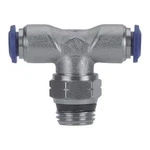 Push-fit Tee Fitting, Push-to-connect X Munf, 1/4 In Tube Od,. Fixed Price $14.90.