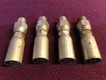Eaton Weatherhead 06u-j06 Hydraulic Hose Crimp Fittings, 4 Pk New. Fixed Price $62.99.