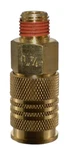 Husky 1/4 In. Male Universal Brass Coupler, 1pc. Fixed Price $7.97.