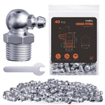Trilink 1/8"-27 Zerk Grease Fittings, Sae 1/8"-27-90 (40pcs),. Fixed Price $14.76.