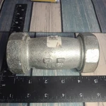 Jones Stephens Compression Coupling Long Pattern Malleable Iron 1 " Id X 4-1/2". Fixed Price $14.99.