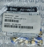 Smc Kqh08-u02 One-touch Fitting 5/16" Connector Lot Of 10 New!! Wow!!. Fixed Price $14.99.
