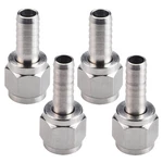 2 Pair Hose Swivel Nut Barb, 3/16'' & 5/16'', Stainless Steel 1/4" Mfl Quick .... Fixed Price $18.42.