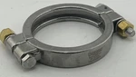 191885 New-no Box; Sanitary Solutions Ss13mhp-3-304 Bolted Clamp; Ss-304; 3". Fixed Price $14.39.