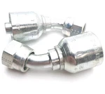 Lot Of 2 Parker 13771-10-8 Female Jic 37 Swivel 45 Elbow Crimp Fitting. Fixed Price $49.99.