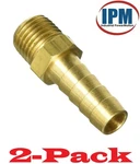 2-pack! 5/16" Hose Barb X 1/2" Npt Male Brass Fitting Hb05-mnpt08 (ipm). Fixed Price $16.32.
