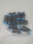 10pcs For Festo Qs-10-8 153039 Push-in Bulkhead Connector. Fixed Price $35.40.