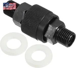 Patikil Hydraulic Quick Connect Coupler, 1 Set Carbon Steel M14x1.5mm Male Threa. Fixed Price $31.24.